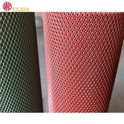 Expanded metal mesh roll